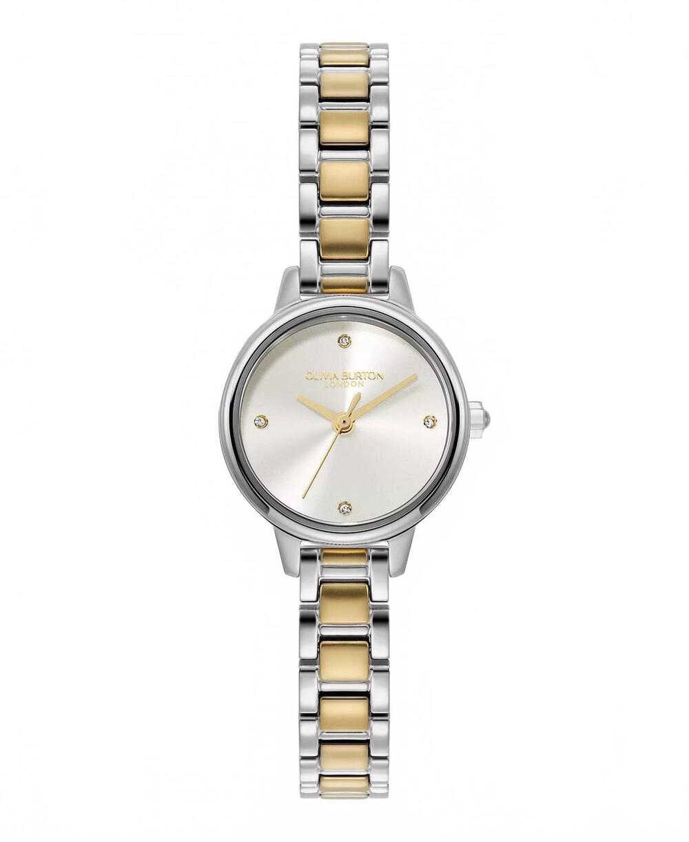 NEW OLIVIA BURTON women's mini classic stainless steel bracelet watch - 23mm in